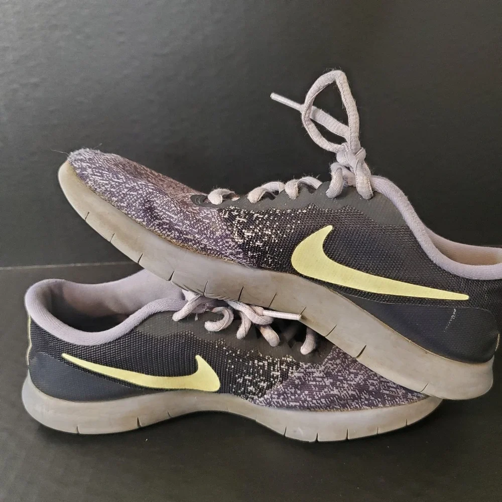 Nike Flex Contact Women's‎ Shoes Size  US 7 EU 38 Dark Obsidian Volt